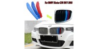 BMW 9 Bars 5 Series G30 G31 Grille Color Cover Clips 